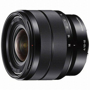 ソニー デジタル一眼カメラ“α”「Eマウント」用レンズ　（E　10−18mm　F4　OSS） SEL1018（送料無料）