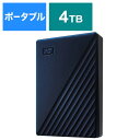 WESTERN DIGITAL　外付けHDD　USB−C＋USB−A接続　My　Passport　for　Mac　［ポータブル型　／4TB］　WDBA2F0040BBL-JESE