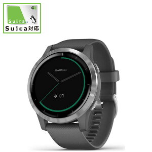 GARMIN　vivoactive　4　Shadow　Gray　／　Silver　010-02174-07