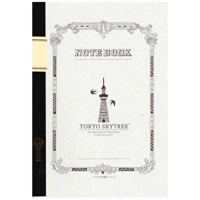 ツバメノート　《東京スカイツリーオリジナルグッズ》　スカイツリー（B5判・横罫・30枚）　TBM6347