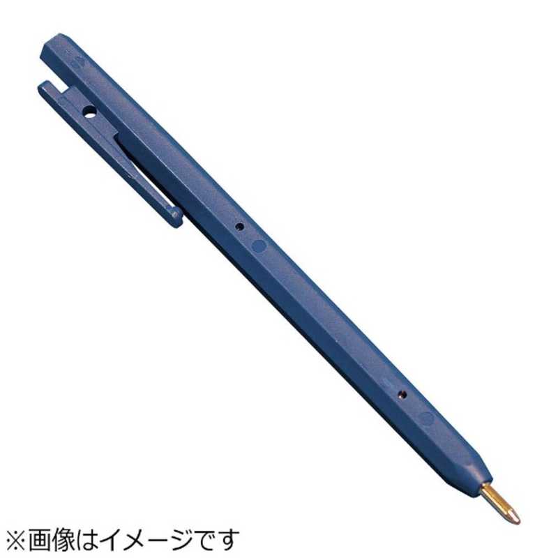 バーテック　バーキンタ　ボールペン　エコ102　黒インク（金属検出機対応）　青　　ZPN1603