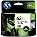 HP 純正 HP 63XL インクカートリッジ (カラー・増量) F6U63AA