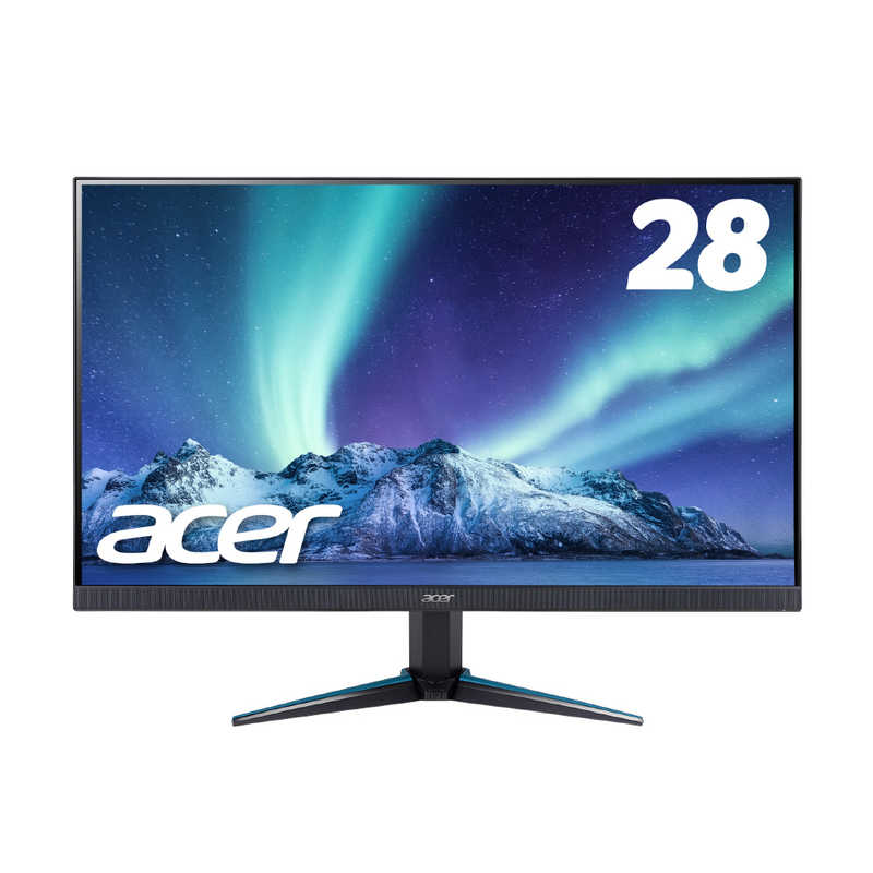 ACER エイサー　ゲーミングモニター 28型/ 4K(3840×2160)/ ワイド/ ブラック/ NITRO VG0　VG280KBMIIPX