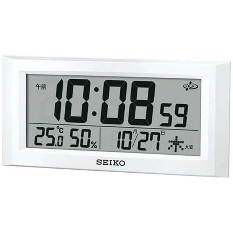 セイコー　衛星電波掛け時計　GP502W(3)