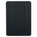 BUFFALO　11インチ　iPad　Pro（第2世代）用　ハイブリッドマットレザーケース　ブラック　BSIPD2011CHLBK