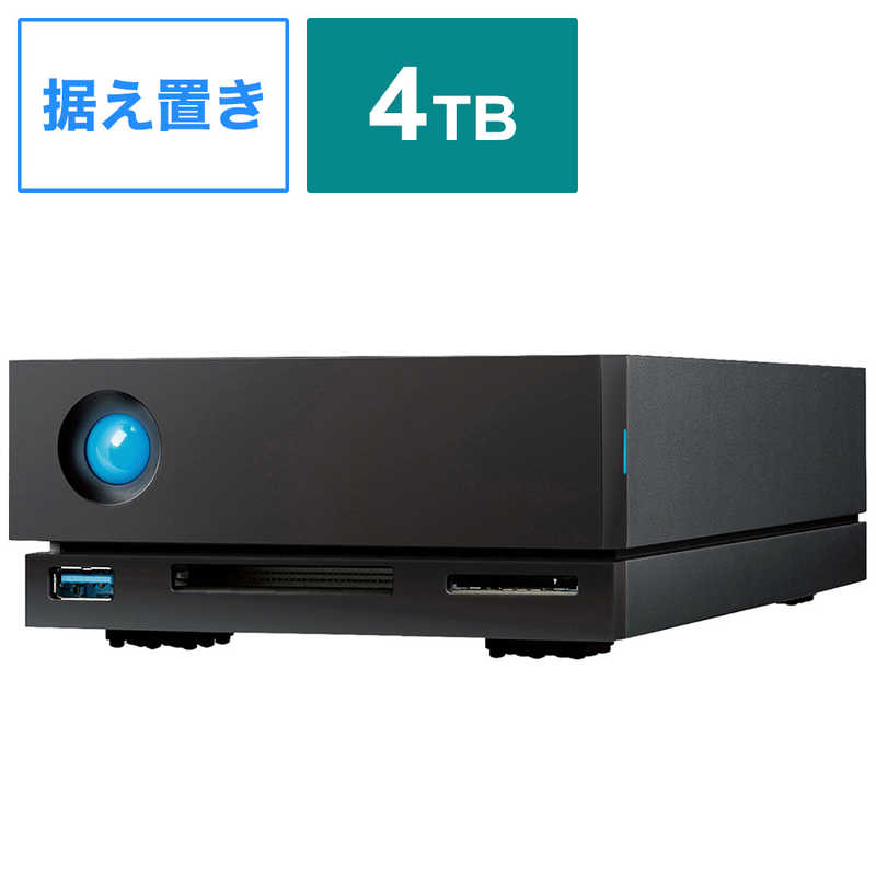 LaCie（ラシー） Thunderbolt 3 対応 外けハードディスク 4.0TB LaCie 1big dock HDD STHS4000800