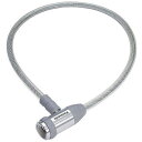 パナソニック Panasonic ディンプルキー採用 ワイヤ錠(700mm×12mm/クリア) NSAJ089-F NSAJ089_F