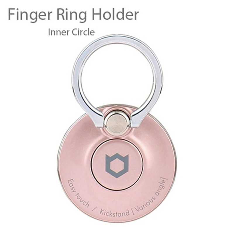 スマホリング HAMEE　〔スマホリング〕　iFace　Finger　Ring　Holder　インナーサークルタイプ　IFACEリングICRGL ローズゴールド