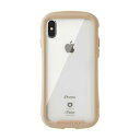 HAMEE ［iPhone XS／X専用］iFace Reflection強化ガラスクリアケース 41-907191 ベージュ