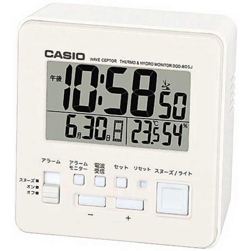 カシオ CASIO 電波目覚まし時計 DQD-805J-7JF