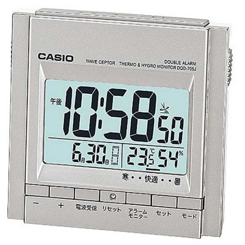 カシオ CASIO 電波目覚まし時計 DQD-705J-8JF