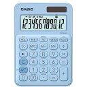 カシオ　CASIO　カラフル電卓（12桁）　　MW-C20C-LB-N ペールブルー