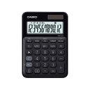 カシオ CASIO カラフル電卓（12桁） MW-C20C-BK-N ブラック