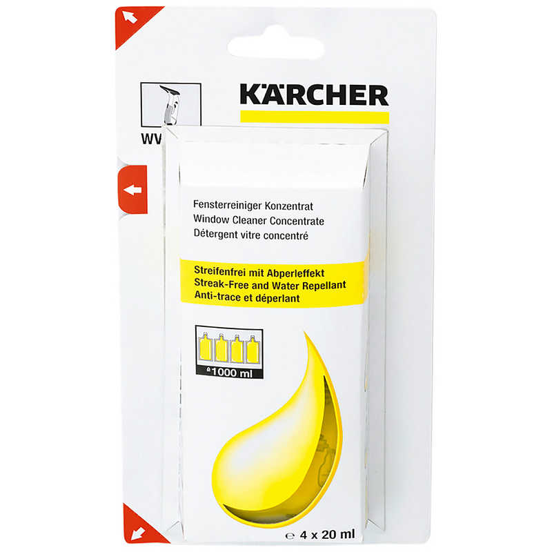 ケルヒャー 　KARCHER　窓用バキュームクリーナー用　窓ガラス用洗浄剤　6.295-302.0