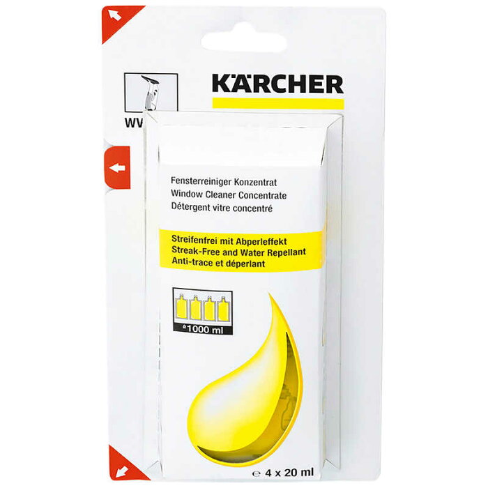 ケルヒャー 　KARCHER　窓用バキュームクリーナー用　窓ガラス用洗浄剤　6.295-302.0