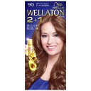 ウエラ WELLATON(ウエラトーン)2+1 液状(ジェル)タイプ 9G かなり明るいウォームブラウン A剤43ml+B剤86ml+エッセンス5.5ml