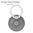 HAMEE 〔スマホリング〕 iFace Finger Ring Holder インナーサークルタイプ スペースグレイ IFACEリングICSGRY