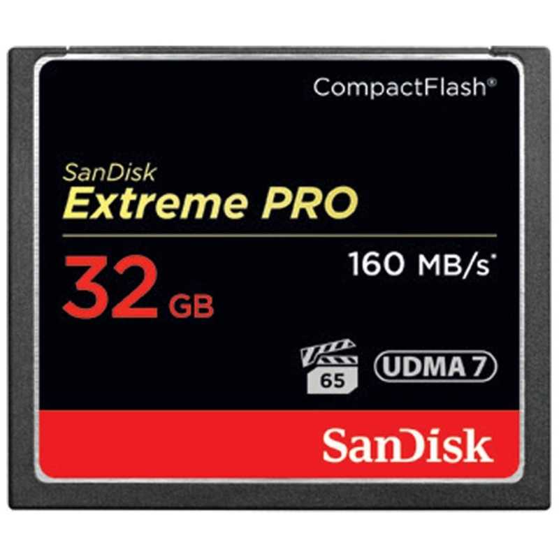 サンディスク 32GBコンパクトフラッシュ Extreme PRO SDCFXPS-032G-J61