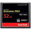 サンディスク 32GBコンパクトフラッシュ Extreme PRO SDCFXPS-032G-J61