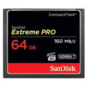 サンディスク 64GBコンパクトフラッシュ Extreme PRO SDCFXPS-064G-J61