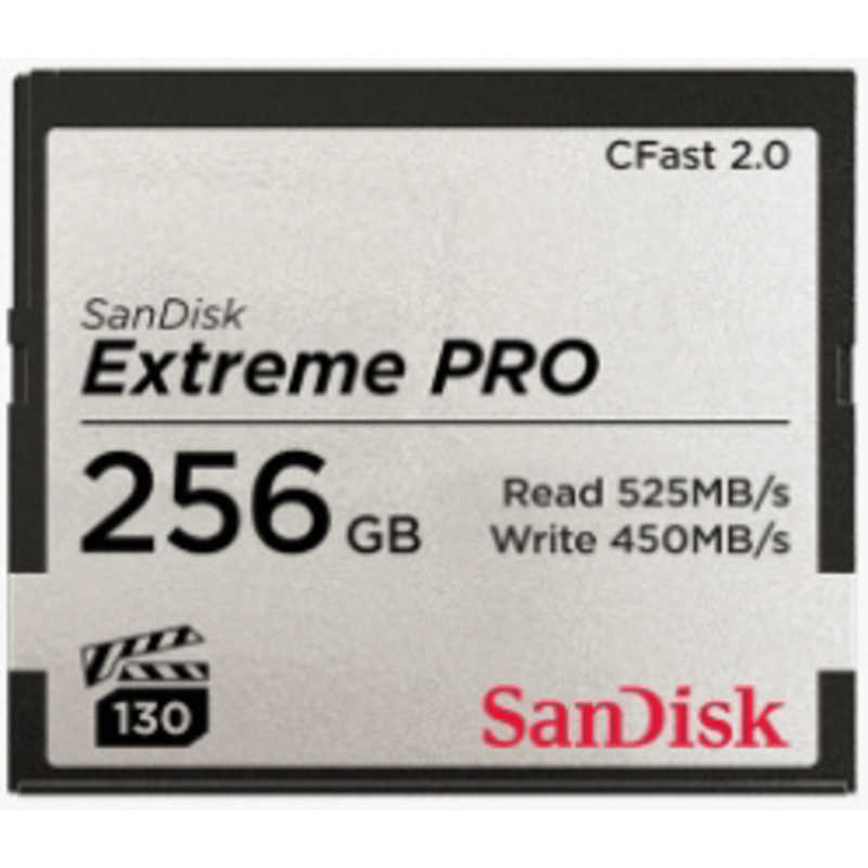 TfBXN@256GB@CFast2D0@J[h@SanDisk@Extreme@PRO@SDCFSP-256G-J46D