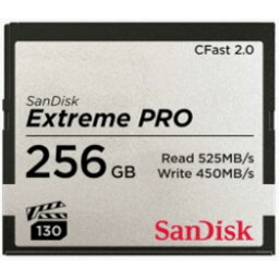 サンディスク　256GB　CFast2．0　カード　SanDisk　Extreme　PRO　SDCFSP-256G-J46D