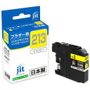 【商品解説】●対応プリンター DCP-J4220N DCP-J4225N MFC-J4720N MFC-J4725N MFC-J5620CDW MFC-J5720CDW MFC-J5820DNプリンタインクはジットのリサイクルインクがおすすめ!なぜなら・・・3つの嬉しいメリット!(1)ISO9001を取得している国内工場で生産しているから 高品質 (2)純正品カートリッジを再利用することにより 低価格 (3)購入後サポートや、プリンタ保証もあって 安心 低価格と高品質を両立!さらに、保証を付けたのがジットのリサイクルインクです! 対応インクカートリッジ ブラザー brother LC213Y イエロー【スペック】●型式：JIT-KB213Y イエロー（JITKB213Y）●JANコード：4530966704118色：イエロー（染料）入数：1この商品は宅配便でお届けする商品です出荷可能日から最短日時でお届けします。※出荷完了次第メールをお送りします。配送サービス提供エリアを調べることができます「エリア検索」をクリックして、表示された画面にお届け先の郵便番号7桁を入力してください。ご購入可能エリア検索お買い上げ合計3,980円以上で送料無料となります。※3,980円未満の場合は、一律550円（税込）となります。●出荷可能日から最短日時でお届けします。（日時指定は出来ません。）　※お届け時に不在だった場合は、「ご不在連絡票」が投函されます。　「ご不在連絡票」に記載された宅配業者の連絡先へ、再配達のご依頼をお願いいたします。●お届けは玄関先までとなります。●宅配便でお届けする商品をご購入の場合、不用品リサイクル回収はお受けしておりません。●全て揃い次第の出荷となりますので、2種類以上、または2個以上でのご注文の場合、出荷が遅れる場合があります。詳細はこちら■商品のお届けについて商品の到着日については、出荷完了メール内のリンク（宅配業者お荷物お問い合わせサービス）にてご確認ください。詳しいお届け目安を確認する1度の注文で複数の配送先にお届けすることは出来ません。※注文時に「複数の送付先に送る」で2箇所以上への配送先を設定した場合、すべてキャンセルとさせていただきます。