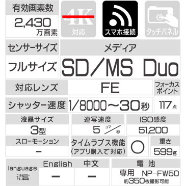 ソニー SONY デジタル一眼カメラ α7II「ズームレンズキット」 ILCE‐7M2K