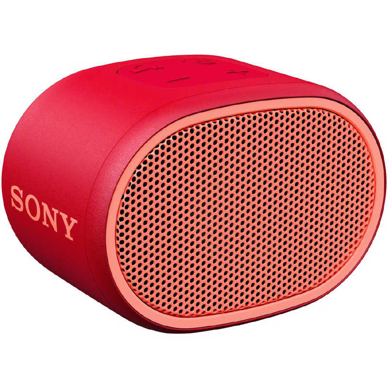 ソニー　SONY　Bluetoothスピーカー レッド 　S