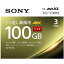 ˡSONYϿBDREXL3硡100GB󥯥åȥץ󥿡бۥ磻ȡϡ3BNE3VEPS2