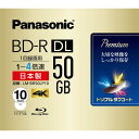 パナソニック　Panasonic　録画用　BD−R　DL　1−4