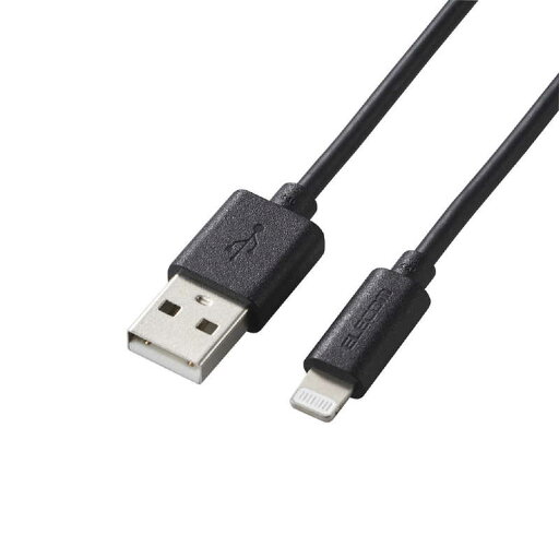 エレコム ELECOM Lightningケーブル スタンダード 1.0m ブラック MPA-UALO10BK エレコム ELECOM Lightningケーブル スタンダード 1.0m ブラック MPA-UALO10BK