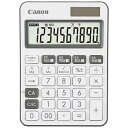 キヤノン CANON カラフル電卓(10桁) ミニ卓上 LS-105WUC-CH