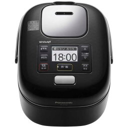 おどり炊き ECJ-XW100 パナソニック　Panasonic　炊飯器 3合 Jconcept Jコンセプト Wおどり炊き 圧力IH シャインブラック　SR-JW058-KK