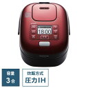 おどり炊き ECJ-XW100 パナソニック　Panasonic　炊飯器 3合 Jconcept Jコンセプト おどり炊き 圧力IH 豊穣ブラック　SR-JX058-K