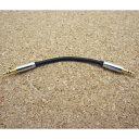 BISPA ステレオミニ接続用ケーブル(ステレオミニプラグ→ステレオミニプラグ・10.5cm) BSPHPCLCXKGL-MM(2)