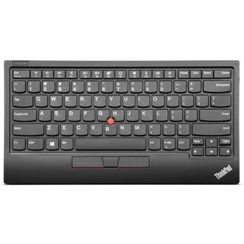 レノボジャパン Lenovo キーボード ThinkPad トラックポイント キーボード II 英語 ブラック Bluetooth USB/ワイヤレス 4Y40X49493