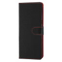 レイアウト Galaxy S20 5G 手帳型 シンプル マグネット BK/RD RT-GS205ELC1/BR