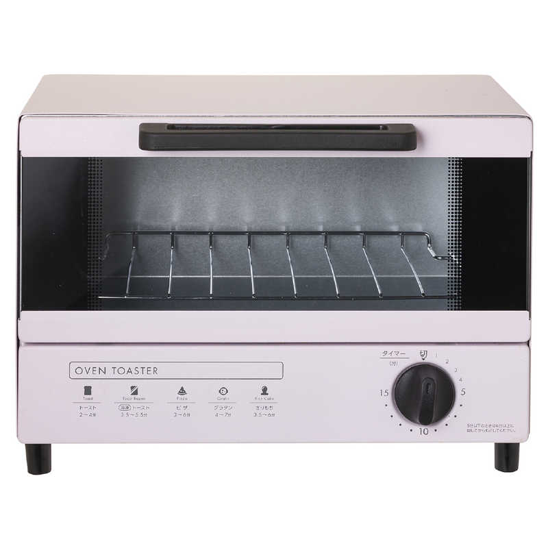 ORIGINALBASIC　オーブントースター ピンク 900W/食パン2枚 【ビックカメラグループオリジナル】 　SOT901BK-PK