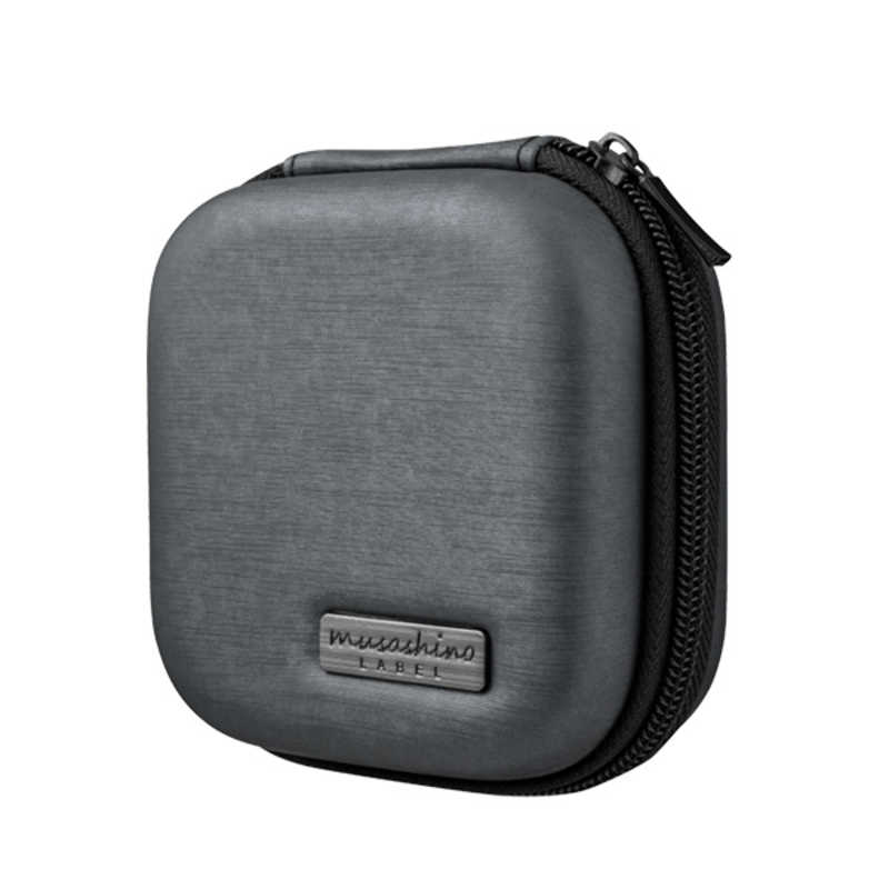 カンパーニュ　EVA製セミハードイヤホンケース ガンメタリック　CP-EPLC1-GM ガンメタリック