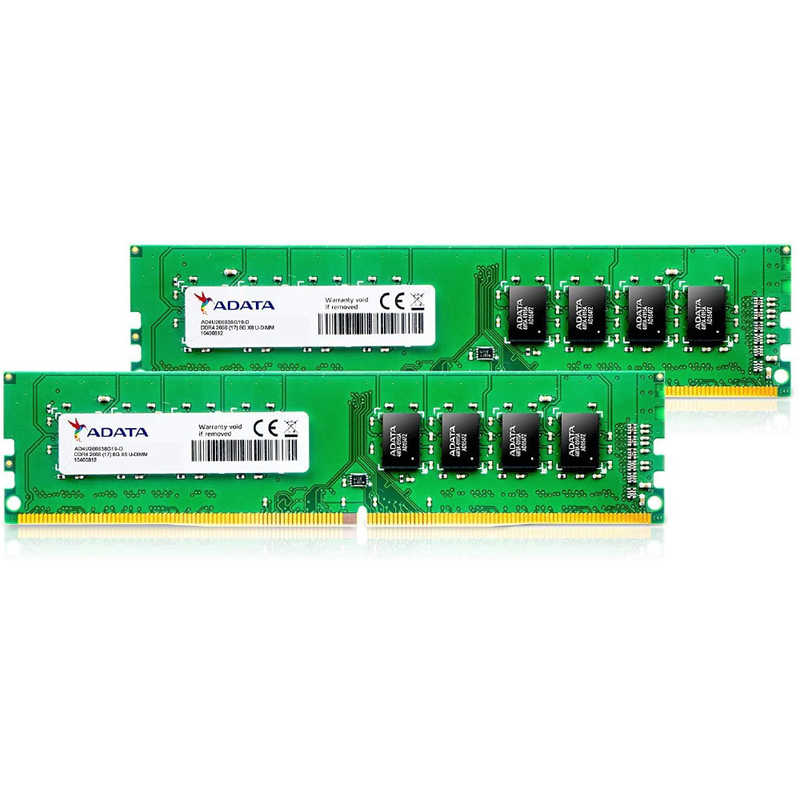 ADATAѥ ǥȥå[DIMM DDR4 /8GB /2]AD4U266638G19-D [DIMM DDR4 /8GB /2]