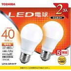 東芝　TOSHIBA　LED電球　［E26／電球色］　LDA4L-G/K40V1P