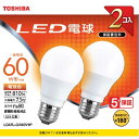 楽天コジマ楽天市場店東芝　TOSHIBA　LED電球　［E26／電球色］　LDA7L-G/K60V1P