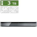 東芝　TOSHIBA　3TB 全自動録画 ブルーレイレコーダー　DBR-M3010