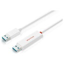 J5 1.5m「USB-A ⇔ USB-A」3.0リンクケーブル ドラッグ&ドロップ対応 JUC500