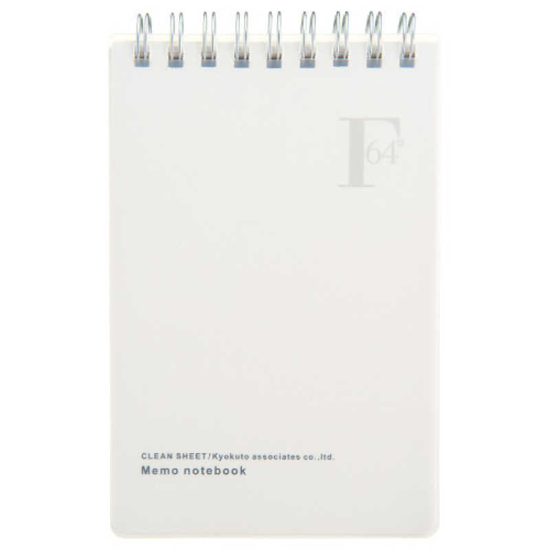 キョクトウアソシエイツ　［メモ］F．O．B　COOP　B7Wリングメモ　無地（B7判・無地・80枚）　EW03B7W