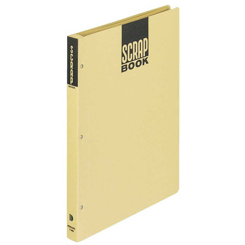コクヨ　［ファイル］スクラップブックD　（とじ込み式）　A4縦　ラ-40N