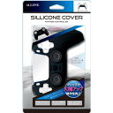 アローン PS5コントローラー用シリコンカバー ALG-P5CSCK ブラック(2)