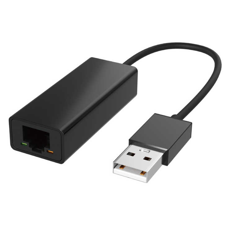 AREASD-NSLAN-A1PC/SwitchのUSBポートに接続して有線LANポートに変換!USBギガビットLANアダプターコンスタンチン3.0ブラック
