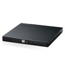 エレコム ELECOM ポータブルDVDドライブ USB2.0 オールインワンモデル ブラック LDR-PMK8U2CTBK